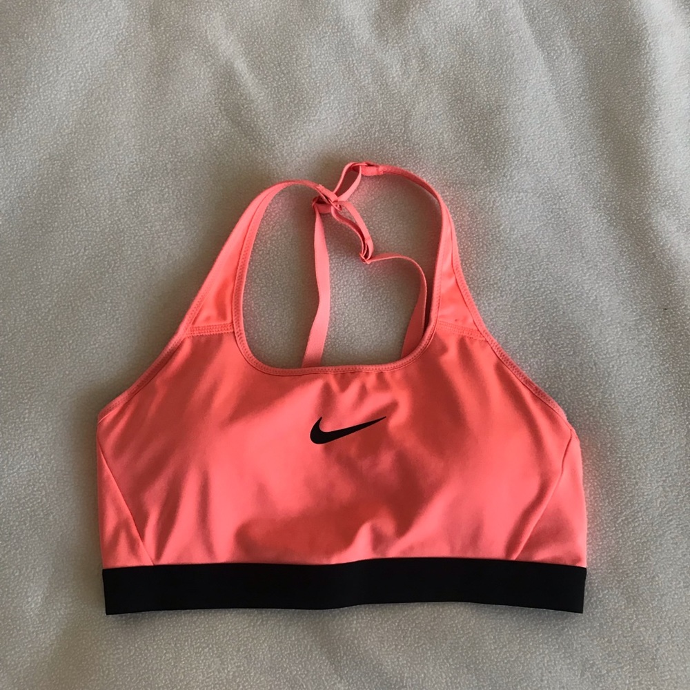 Nike Sports Bra, coral/orange